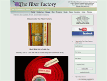 Tablet Screenshot of fiberfactory.com